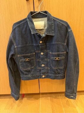 Citizens of Humanity Alma Cropped Denim Jacket New Without Tags